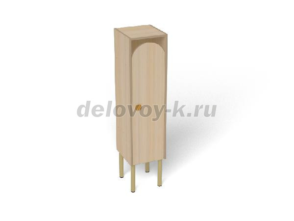Шкаф 1-секционный на металлокаркасе (ШР-004-1) рис1