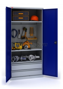 Шкаф инструментальный ИП-1/2  920*500*1860мм рис1