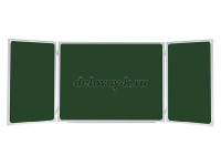 Доска 3-элементная магнитная под мел 2000х750 мм ДН-31М Яр рис1