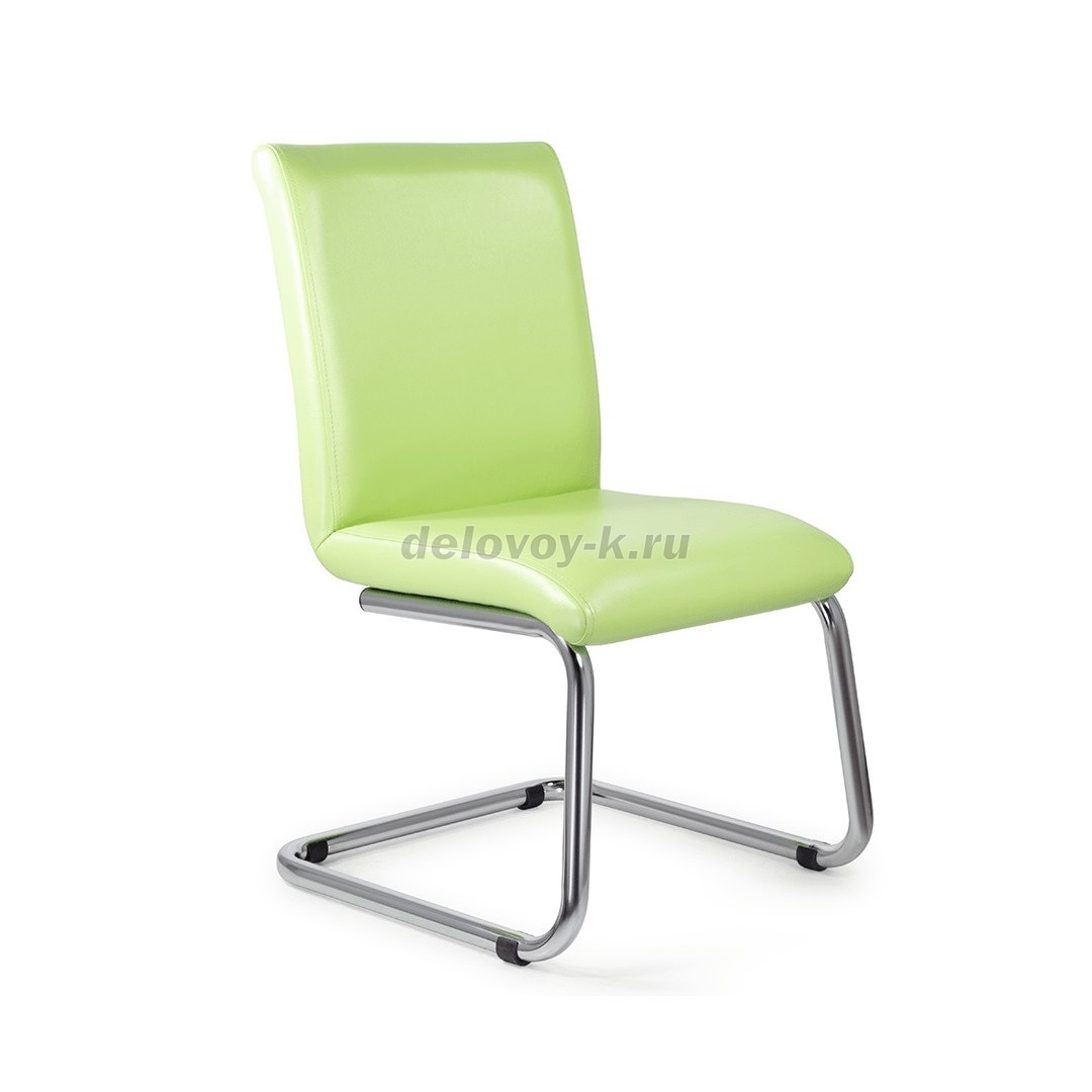 Стул Лайм каркас хром, экокожа фото