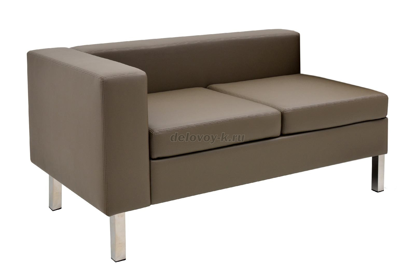 Секция диванная 2-местная с подлокотником правая Маэстро V-800/7 фото