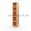 Шкаф для учебных пособий полуоткрытый узкий  ШУП-Яр