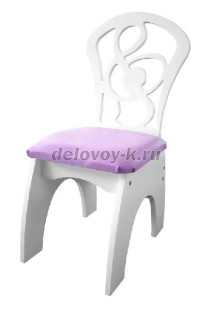 Стул детский нерегулируемый "Скрипичный ключ" полумягкий 0 р.г. рис1
