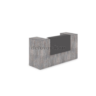 1КРТ-КЛ.004.1 Комплект Ресепшн с фартуком HPL 2232*751*1149 с подсветкой рис3