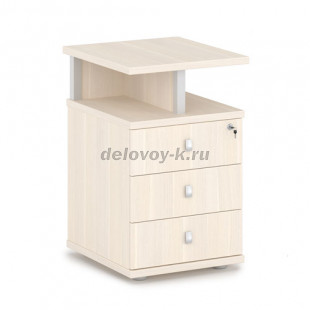 Тумба приставная с замком на первый ящик V-241 474*524*750 рис1