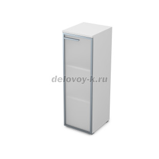 9ПЛ.017.6 Пенал средний со стеклом (400*450*1245) , левый рис4