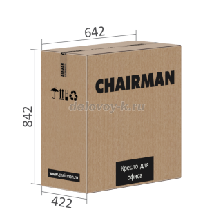 Кресло руководителя CHAIRMAN 410 ткань рис2