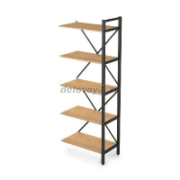 10СП.001 Стеллаж промежуточный (760-400-2000) Graphit_Черный рис1