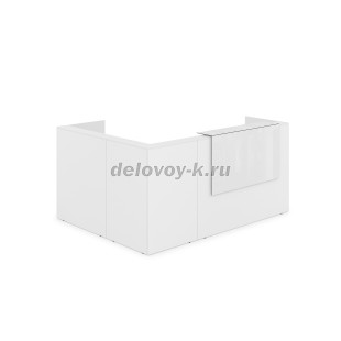 1КР-КЛ.102 Комплект Ресепшн с фартуком HPL 2344*1765*1149 без подсветки рис5