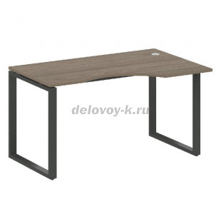 Стол криволинейный правый на О-образном м/к 1400*900*750  БО.СА-2 Пр рис1