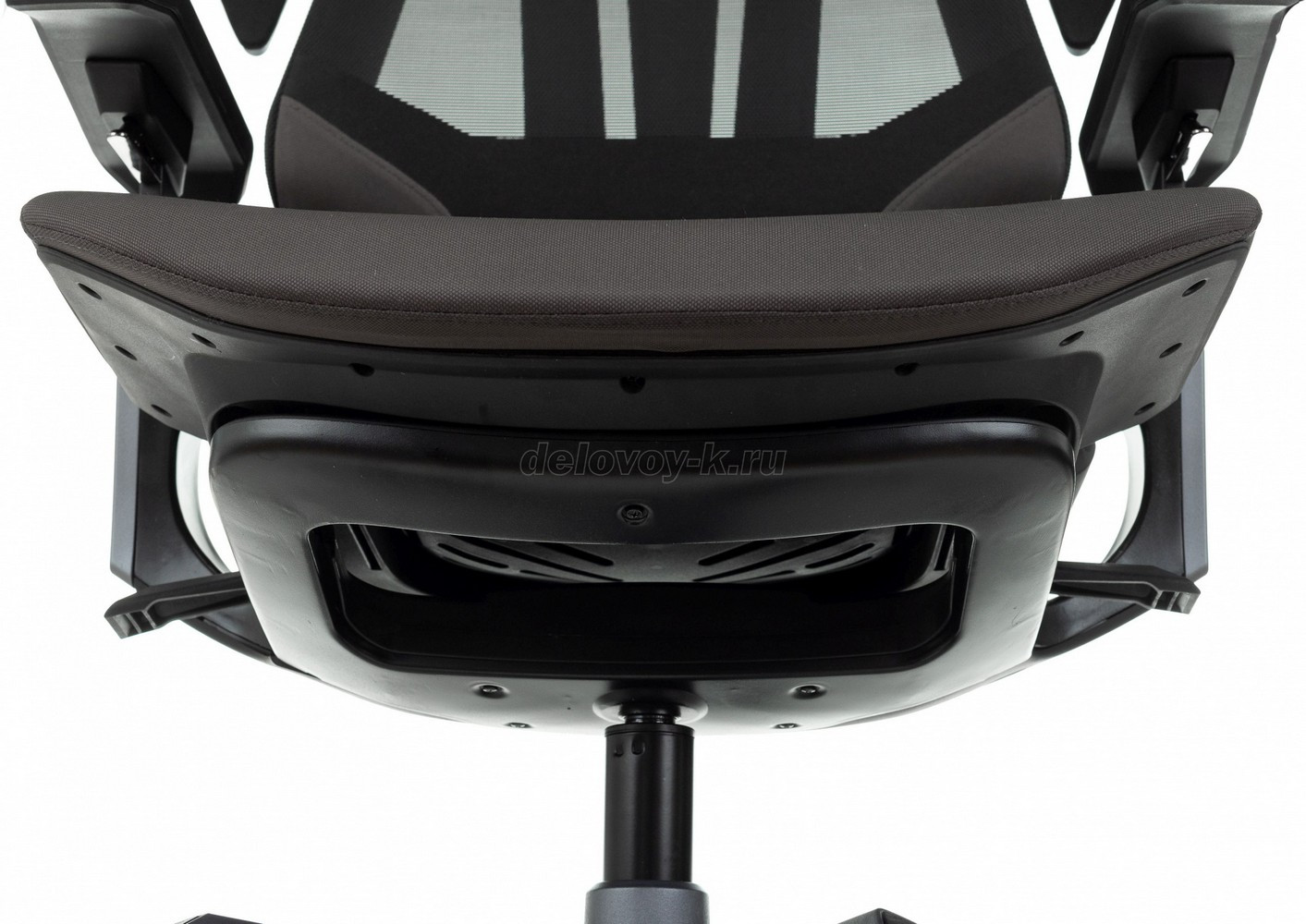 Кресло игровое KNIGHT AERO крестовина пластик серебро фото 11