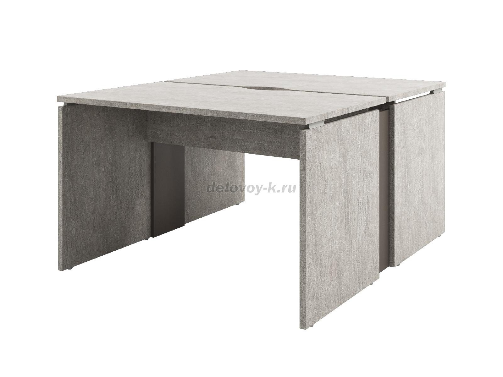 D-22 Стол-тандем на 2 рабочих места 1200*1432*750. фото