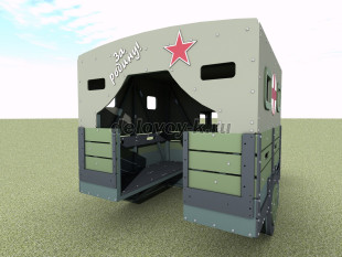 Детская площадка ПОЛУТОРКА серия Гвардеец рис2