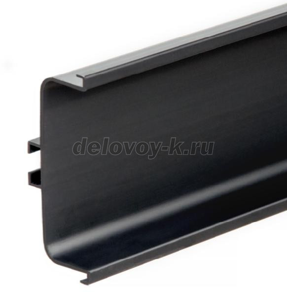 EN.GL.C-0600.BL  Ручка С-обр. GOLA для 1-го шкафа L600 (черный) рис1