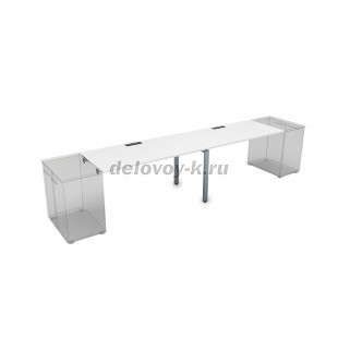 СДТЛ-П.974 Стол рабочий прямолинейный приставной (3200*700*750) рис4