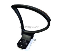 Подлокотники Престиж (компл. 2 шт.)  50-35 мм рис1