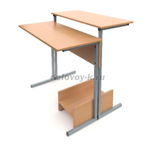 Стол компьютерный на металлокаркасе рис1