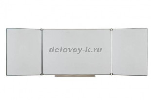 Доска 3-элементная магнитная под маркер 3400х1000 мм рис1