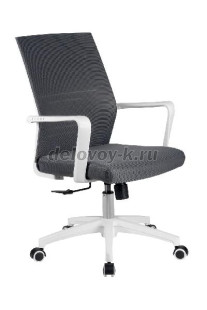 Кресло операторское RIVA CHAIR Like (B819) сетка, белый пластик рис1