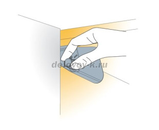 972-0X19-380-00  Доводчик угловой Glissando комплект 2 шт. цвет серый рис3