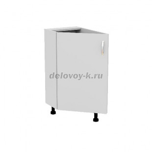 Тумба кухонная угловая (завершающая правая) с распашной дверью 350*580*720 рис1