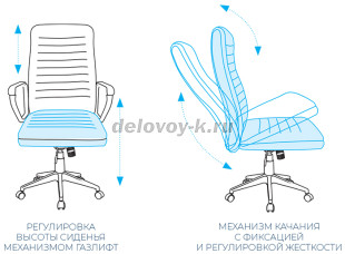 AL 751 Кресло руководителя, экокожа под заказ AL 751 Кресло руководителя, экокожа рис2