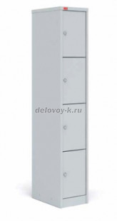 Шкаф металлический для сумок односекционный ШРМ-14/400  400*500*1860мм рис1