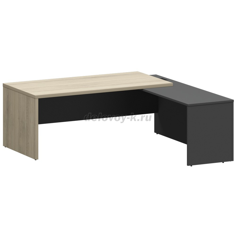 КZР-20 R Стол руководителя с приставкой правый 2000х2000х750 фото