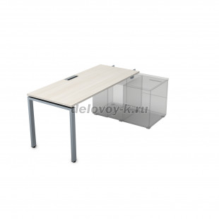 СПН-П.985 Стол рабочий прямолинейный для крепления на тумбу начальный (1800*800*750) рис3