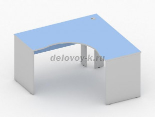 Стол рабочий угловой 1380х1380х750 ПР-41.04 рис1