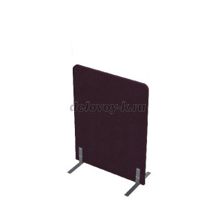 011.МПО.8011 Акустическая мобильная перегородка на стационарных опорах 800*450*1100 рис1