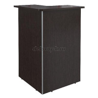 Стойка ресепшен угловая DMC 88 R 800х800х1200 рис1